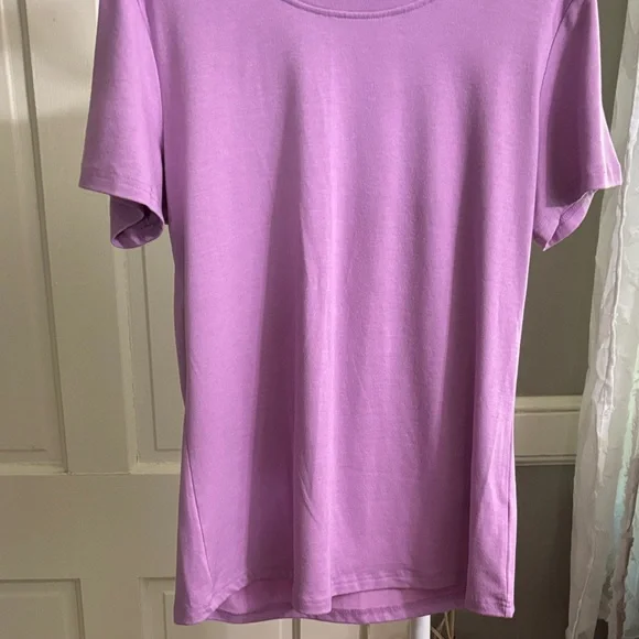 Vibrant Lilac Short Sleeve Tee - Picture 2 of 6